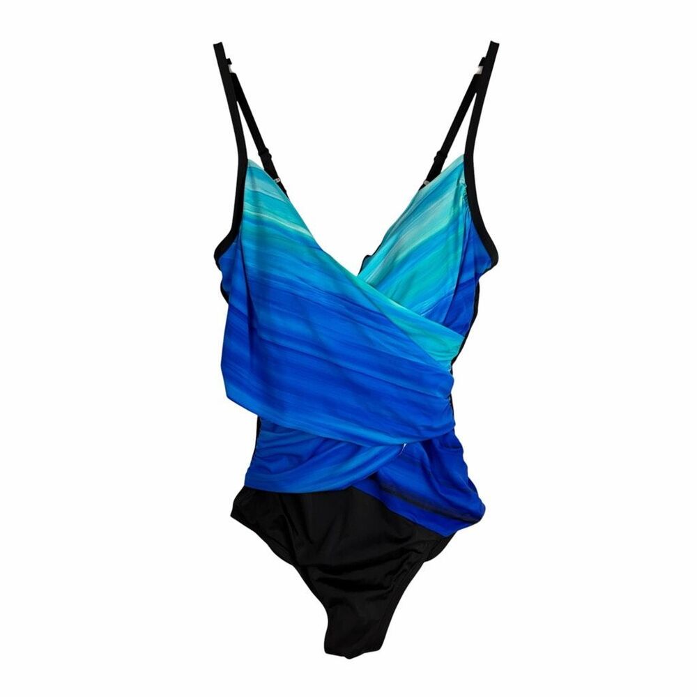 Embrace Your Curves by Miracle Brands Women's One Piece Swimsuit 1X